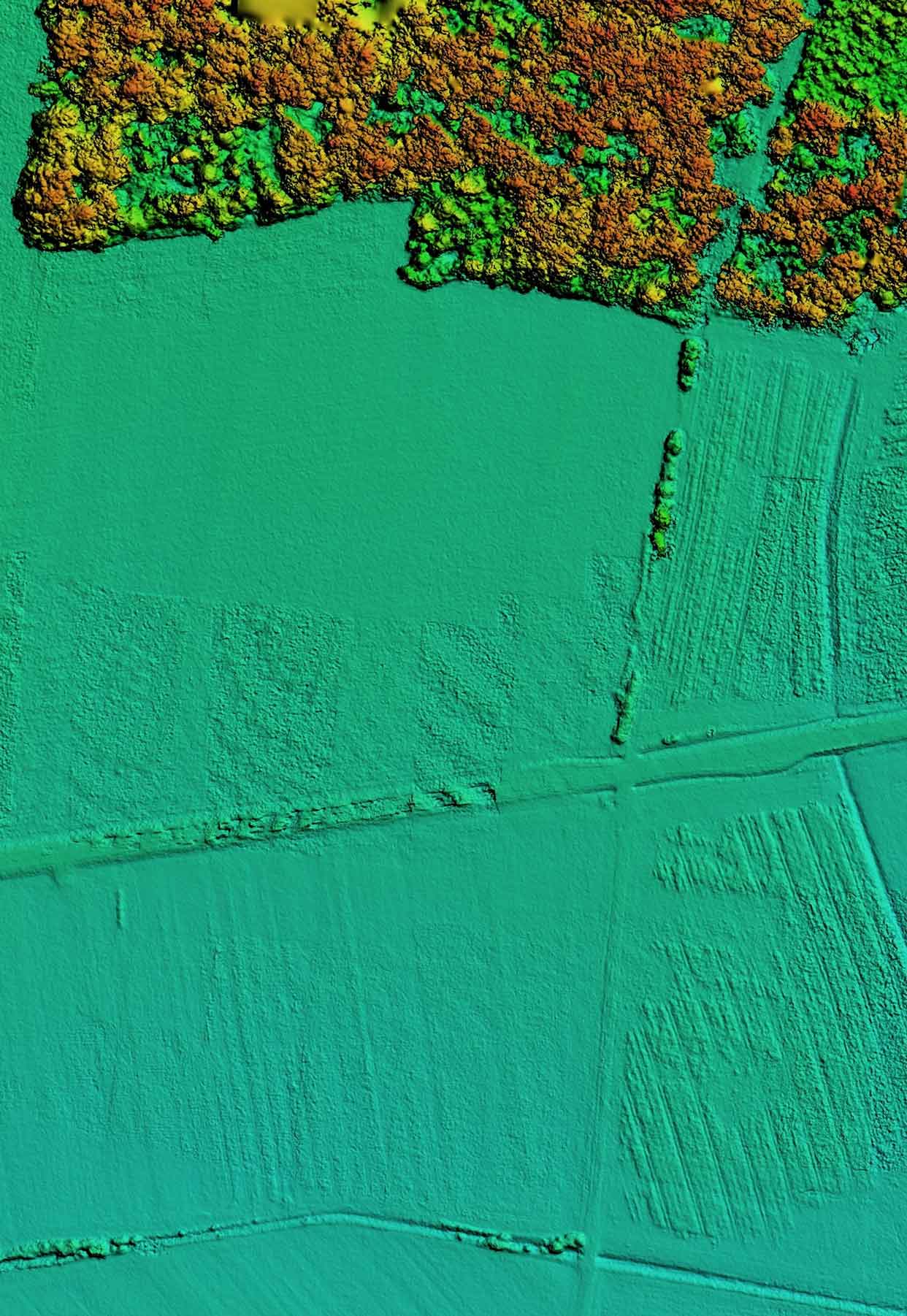 landslide point cloud vs bare earth